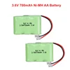 Original Ni-MH 2/3AA 3.6V 700mAh Ni-MH 2/3AA Rechargeable Battery Pack With Plugs For Cordless Phone Free Shipping 3PCS ► Photo 1/6