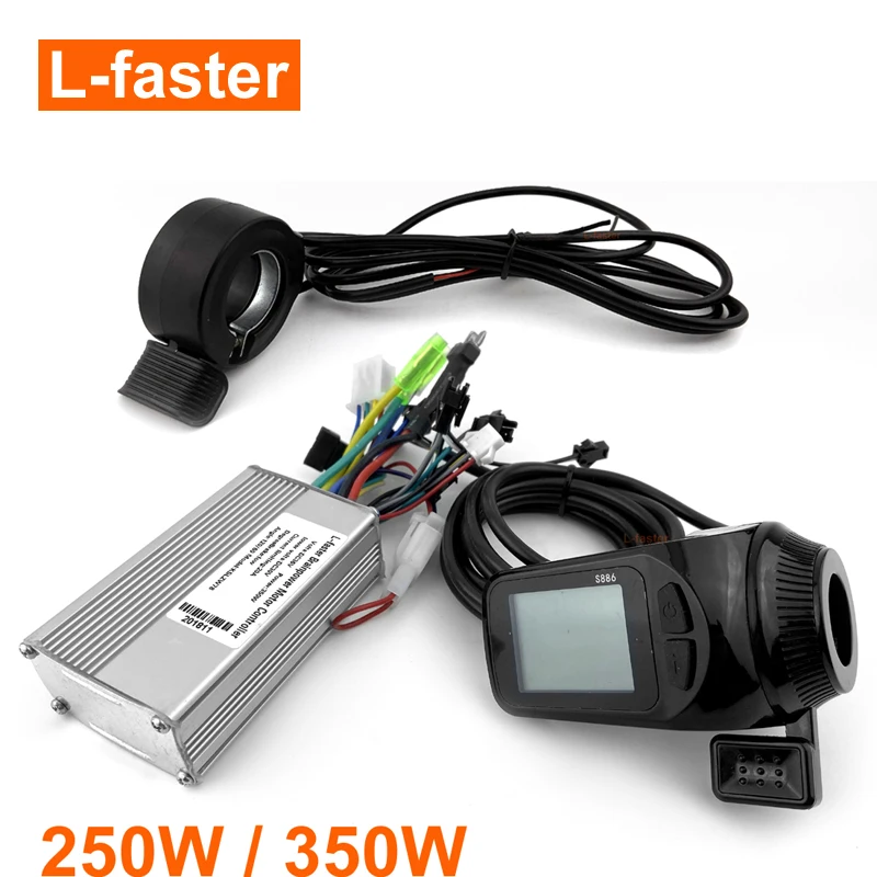 Бесщеточный контроллер L faster для электрического скутера с ЖК панелью S886|controller