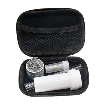 

1pc Portable Smoke Grinder Nozzle Pill Box Smoking Set Storage Set Multifunction Storage Bottle Jar Pocket Small Parts Pack Kit