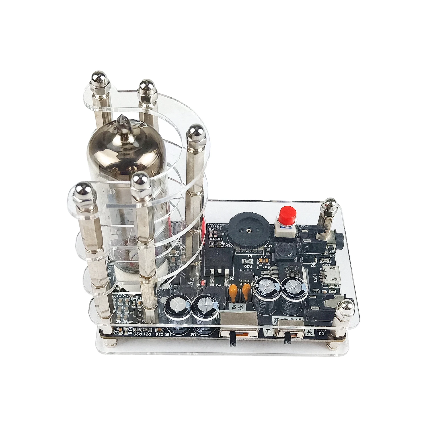 Placa de Driver de Áudio Olho de Gato Amplificador de Tubo Ghxamp Baixa Tensão Retrô 5v Alta Qualidade 1 Peça 6e2 Usb - Image 3
