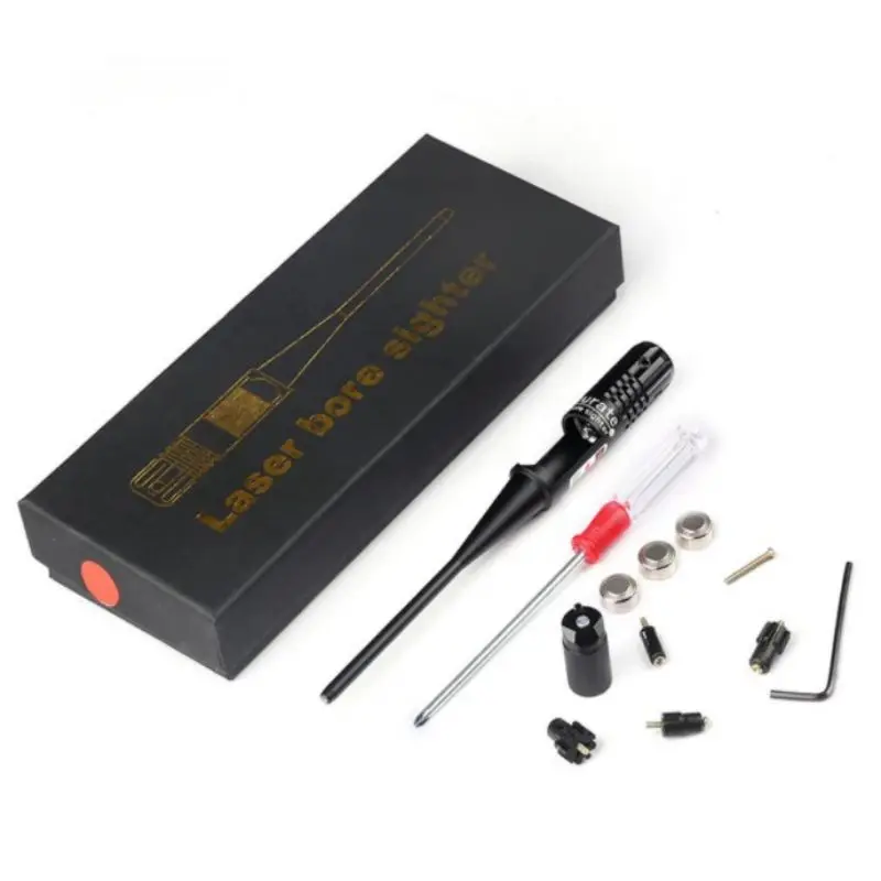 Scopes, Optics & Lasers Red Laser Bore Sighter 22 to .50 Caliber Rifle