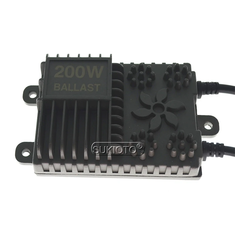 SUKIOTO 2PCS AC Xenon 200W High Power HID Slim Conversion Ballast Reactor For Auto Xenon Headlamp Bulbs H1 H3 H7 H11 HB3 HB4 (3)