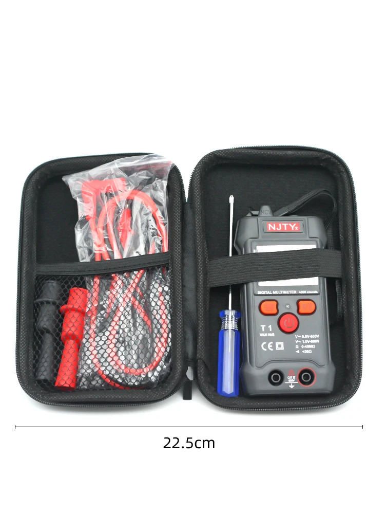 Multimeter Bag Tools Bag Test Leads Storage Box Portable Protective PVC Bag Carry Cover BOX portable tool chest