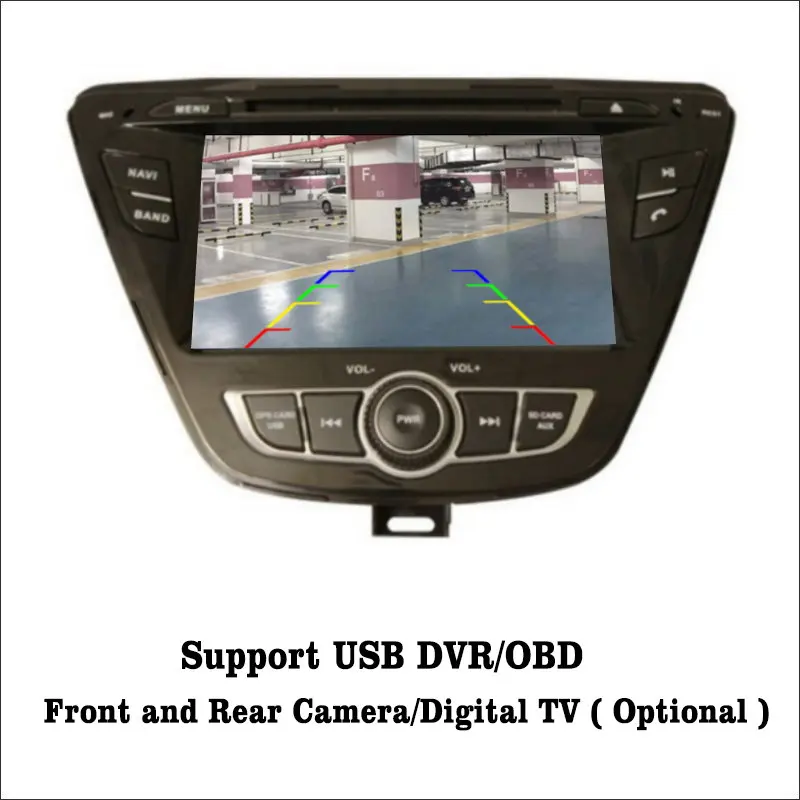 Android 7 1 2G RAM для Hyundai Avante/Elantra автомобильный Радио Аудио Видео Мультимедиа DVD плеер