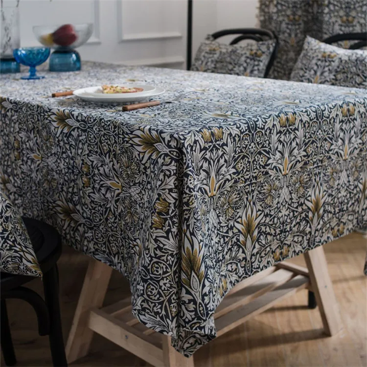 Скатерть с травой Прованса, покрытие для стола, Mantel De Mesa, многофункциональная ткань с принтом, Nappe центрини