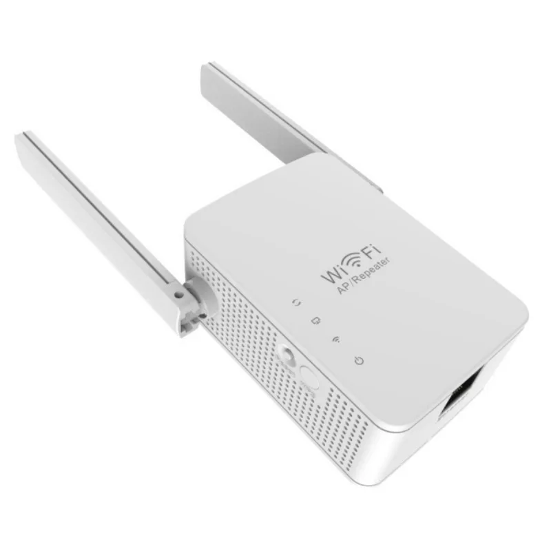 Беспроводной сетевой ретранслятор Wi Fi усилитель сигнала с двумя антеннами