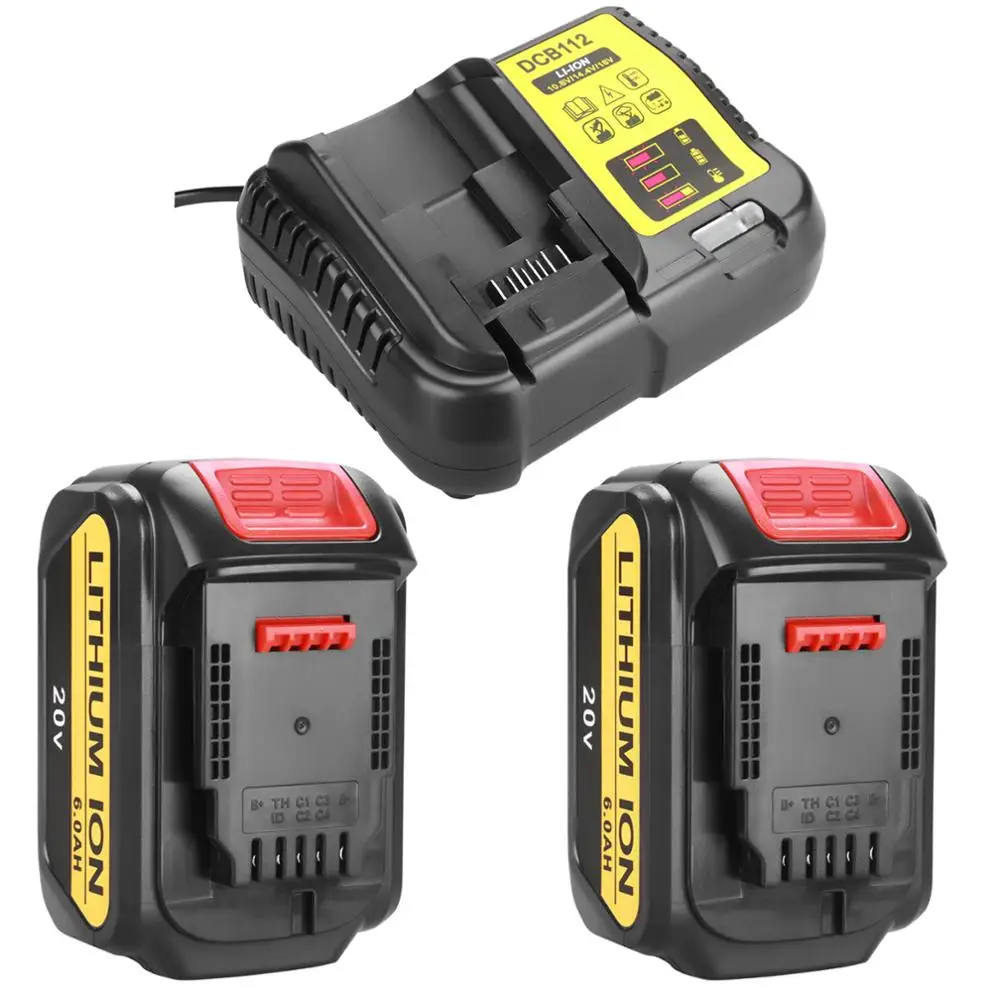 Сменный аккумулятор для электроинструмента DeWalt DCB184 DCB181 DCB182 DCB200 20 в 5 А 18