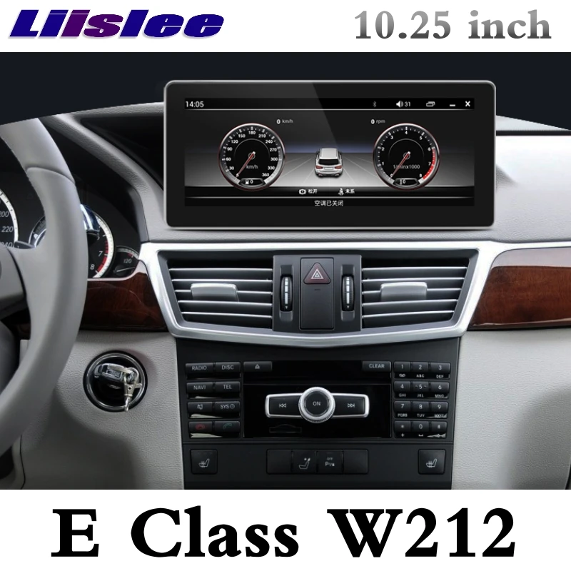 Liislee автомобильный мультимедийный плеер NAVI CarPlay адаптер для Mercedes Benz MB E Class W212 E200 2009