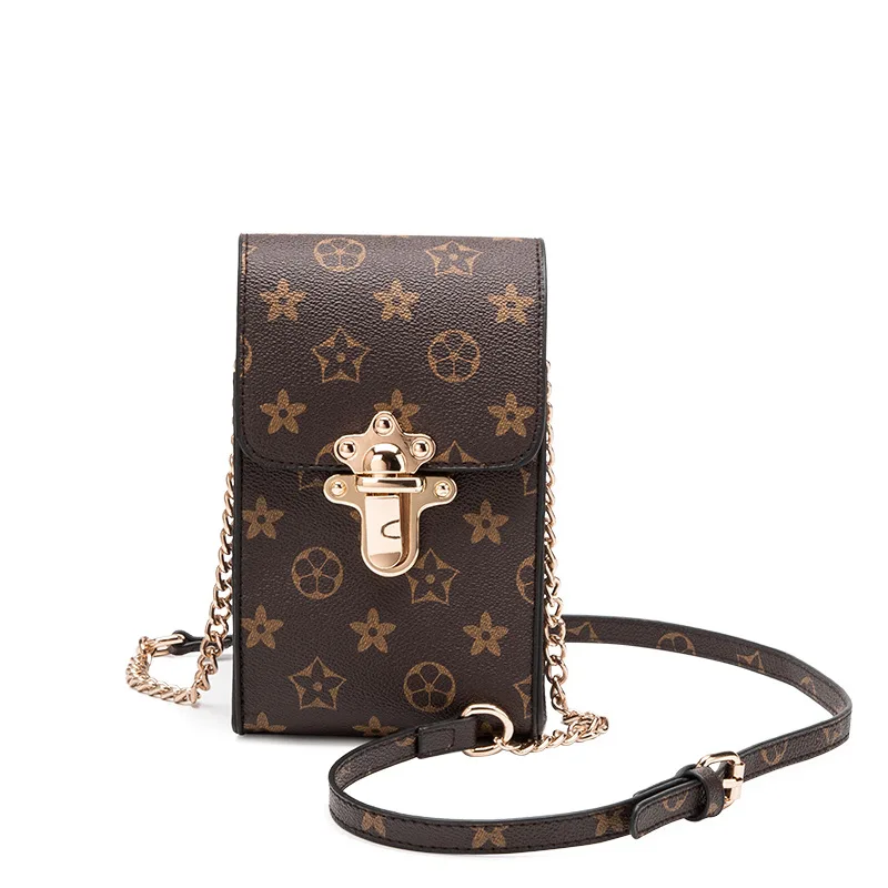 

Fashion New Style Printed Phone Bag 2018 Casual Versatile Chain Shoulder Bag Women's Mini Shoulder Bag Cross Border