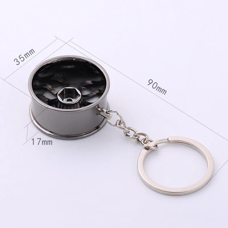 Автомобильный колесный брелок для ключей, авто Стайлинг, брелок для Jaguar Skoda Subaru Mazda Nissan Pontiac Jeep Renault LADA Volvo Proton KIA