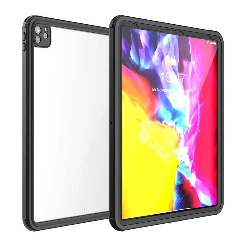

Waterproof Shockproof Tablet Case Anti-Scratch Full Protective Cover For iPad Pro 12.9 2020 2018 Function Unobstructed KS0730