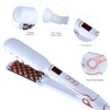 Classic 1 1/2 Inch Volumizing Hair Iron Hair Straightener Brush Comb 2 in 1 Hair Straightener Comb Crimper Waves Corn Brushes 2