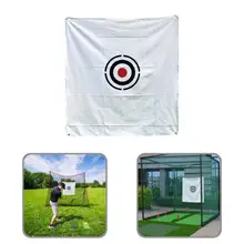 Practical Hanging Circle Backstop Clean Easily Golf Supplies Golf Cloth Traget for Exercise Practice Backstop Target