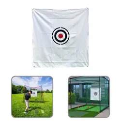 Practical Hanging Circle Backstop Clean Easily Golf Supplies Golf Cloth Traget for Exercise Practice Backstop Target