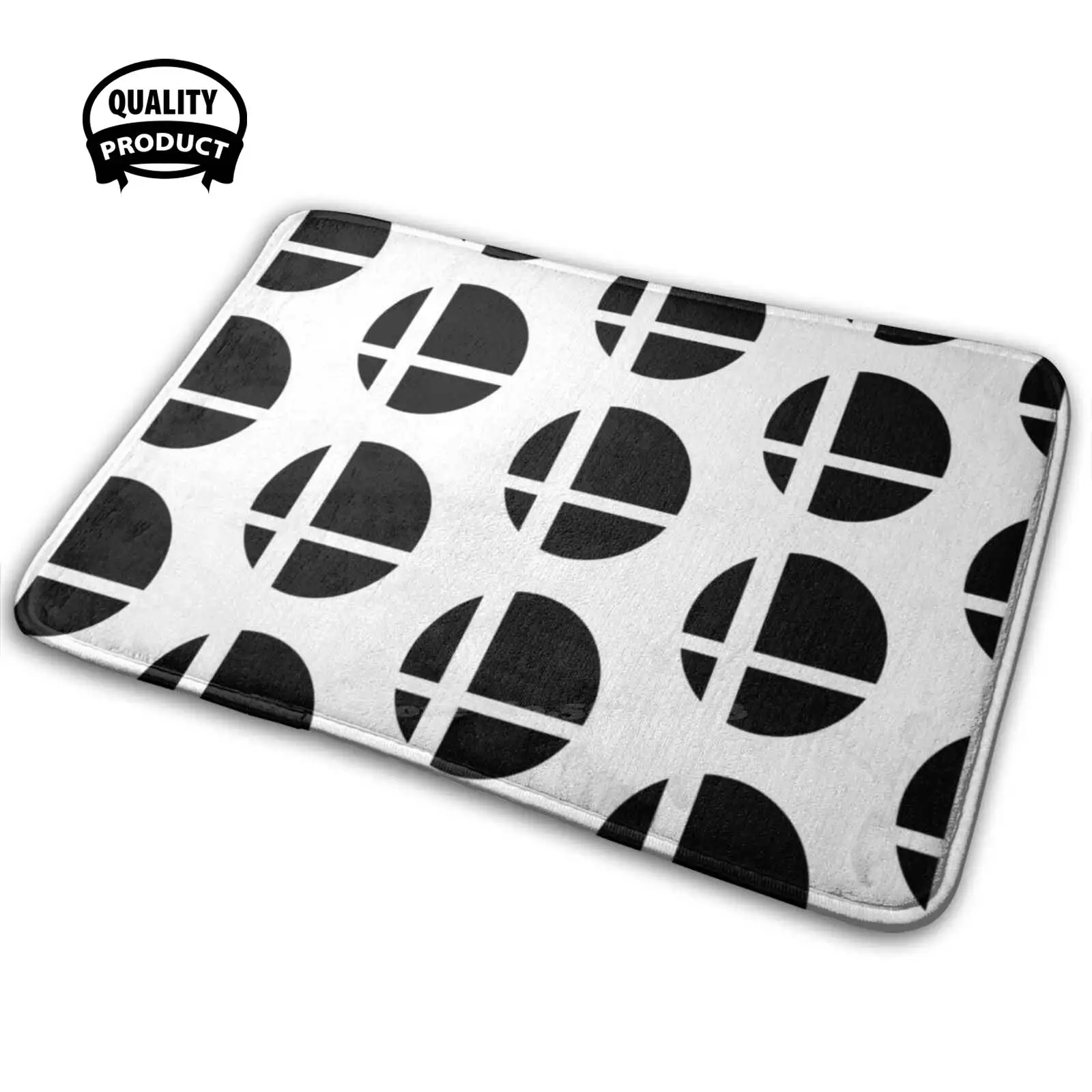 Super Smash Bros. Simbolo 3D Articoli Per La Casa Tappetino Tappeto Cuscino Bros Super Bros Smash Smash Bros Super Smash Bros Brawl