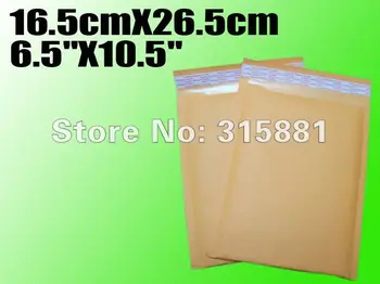 

Wholesale 6.5"X10.5" 16.5cmX26.5cm bubble envelope padded envelopes paper envelope bubble mailer bag 100pcs/lot