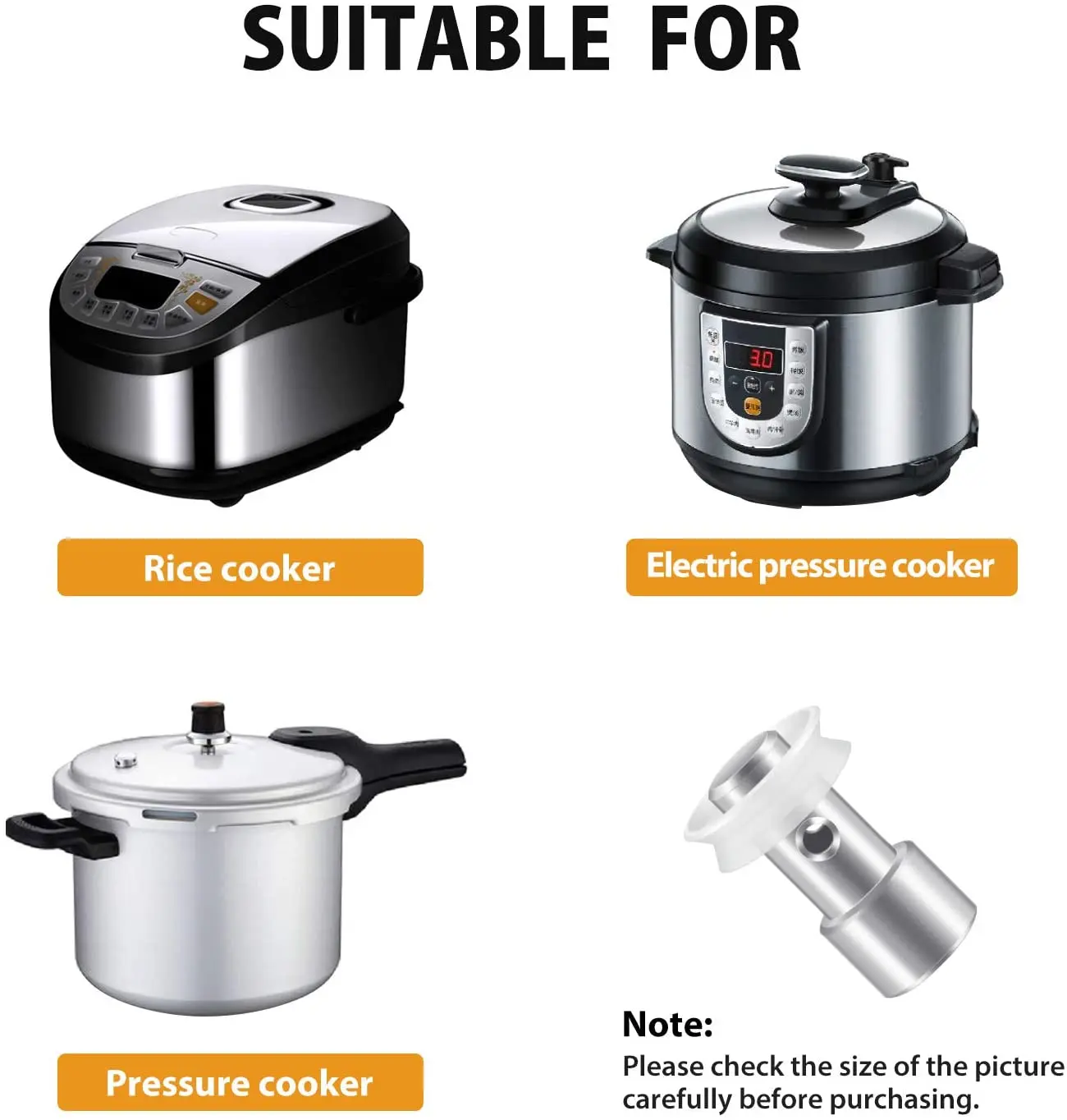 Float Valves Ppc780 Pressure Cooker Semetall Replacement Float