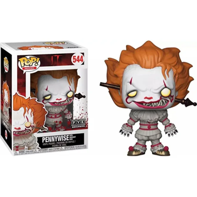 with box 544 FUNKO POP Новое поступление Чаки Billy Tiffany Chapter One фигурка Коллекционная модель игрушки для Хэллоуина рождественские подарки - Цвет: with box 544
