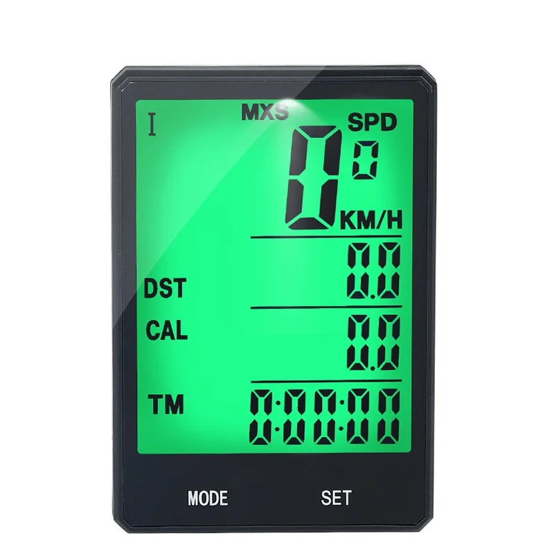2.8 Inch Bike Computer Wireless Speedometer Odometer Rainproof Cycling Bicycle Computer Bike