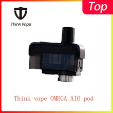 1 шт./упак. Think vape Омега AIO pod с 3 мл емкость Топ заполнения системы подходит для Омега AIO pod kit Электронная Pod картридж