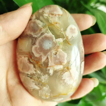 

Natural stone The cherry blossom agateSardonyx agate palm stones playthings small stones and crystals healing crystals