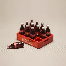 1:12 Кукольный домик Миниатюрный 12 шт. дюжина напиток Сода конфеты еда игрушка подходит для нового коллекционного подарка