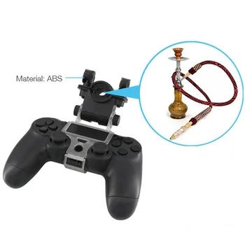 

High Quality Gamepad Controller 180 degree Rotation Adjustable Pipe Holder For Sony PS4 Hand-free Pipe Bracket Game Accessories