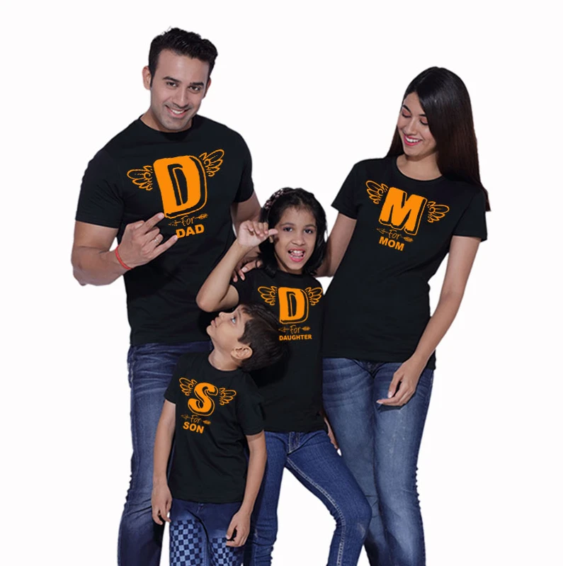 Camisetas Familiares Personalizadas Camiseta Padre Madre Hijo Mama Papa Hija Camisetas Estampadas Divertidas Para Familia Playeras Camisas | lagear.com.ar