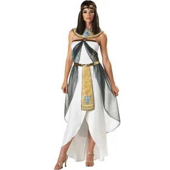 

Dancing Stage Costumes Stage Costume Halloween Queen Costume Greek Goddess Cosplay Cleopatra Performance Costume Sportwear