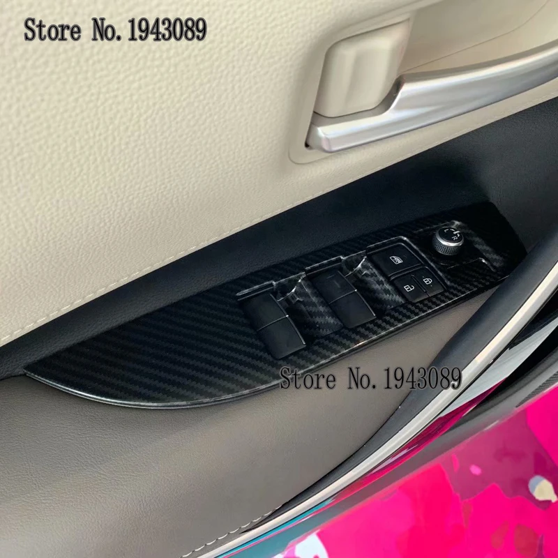 Для Toyota Sedan Corolla E210 Prestige Altis дверное окно подлокотник Крышка переключатель панель отделка молдингом