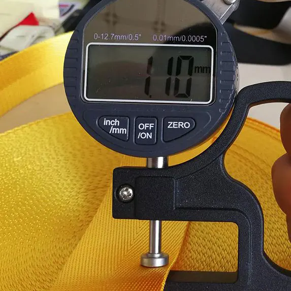 Nylon Webbing 5 Yards 38mm Herringbone Pattern Knapsack Strapping Sewing Bag Belt Accessories