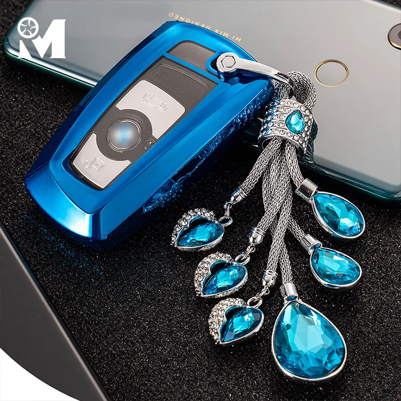 

Car Key Case Cover for BMW F20 F21 F30 F31 F34 F36 F32 F10 F11 F12 F13 F01 X3 F25 X4 F26 Series 1 5 Car Styling In Accessories