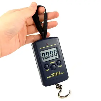 

Kitchen gadgets Portable Scale Digital Electronic Scale Kitchen Scale Hanging Measuring Tools Household Scale Precise display