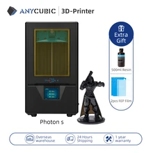 ANYCUBIC Photon S 3d Drucker 2 Farben Schwarz/Weiß LCD Verbesserte Modul Matrix Dual Z achse SLA 3d Drucker impresora 3d Drucker