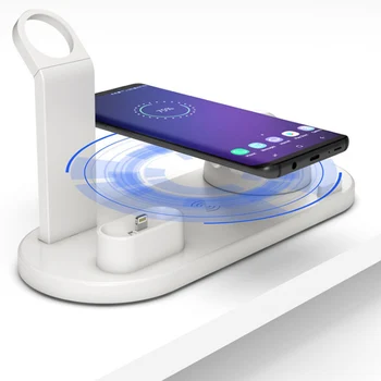 

3 In 1 Wireless Charger Dock Station Qi Fast Charge Stand for iPhone Airpods Apple Watch NC99