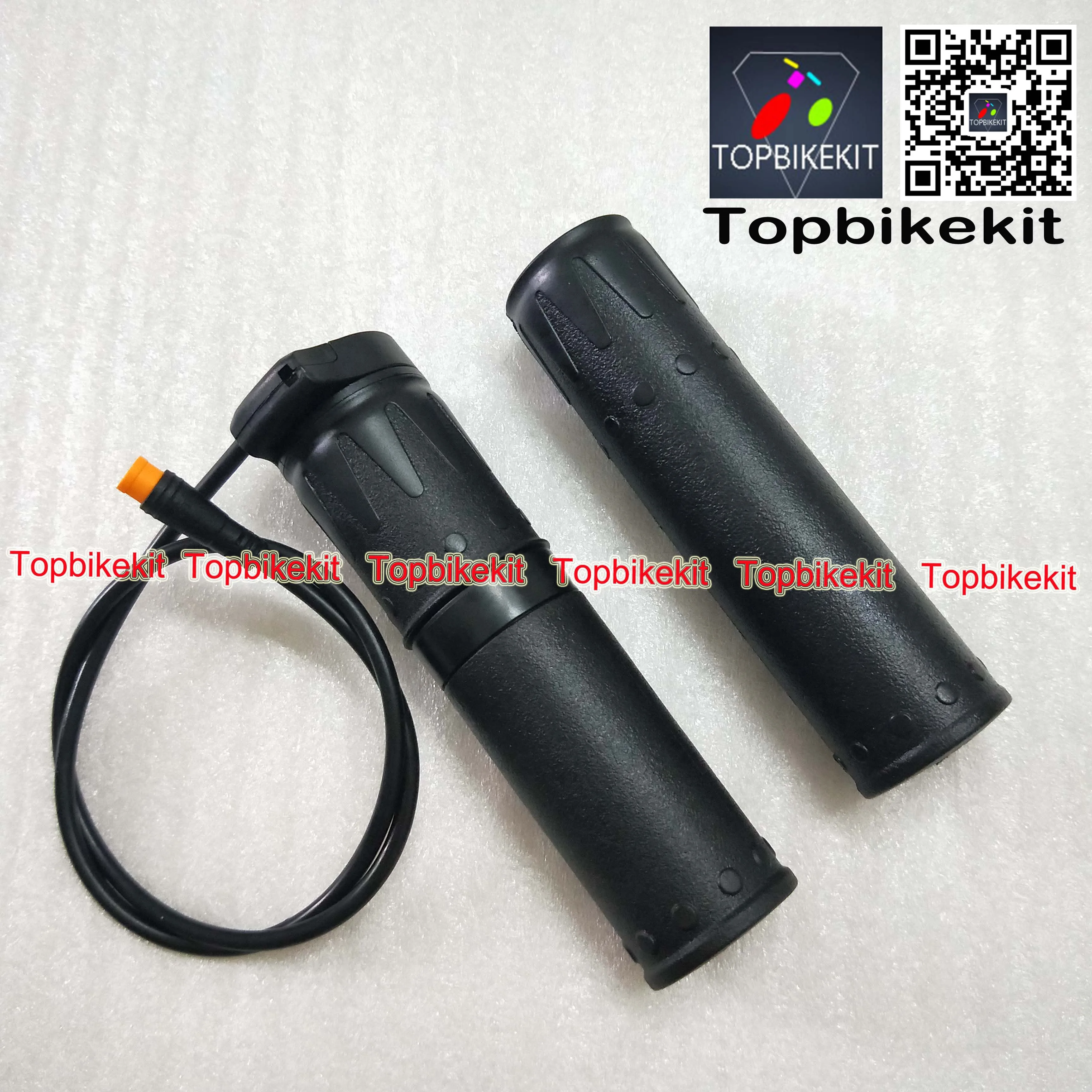 

Wuxing Half Twist throttle FT158 with 3Pins Julei Waterproof Connector Wuxing Throttle for Electric Bike
