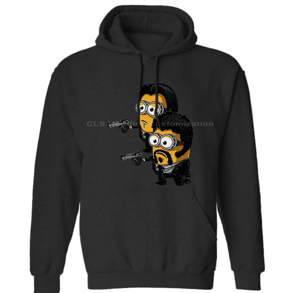 PULP MINION мужские унисекс (женские) зимние толстовки свитшоты Бесплатная