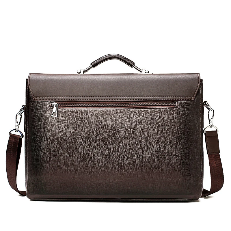 Мужские сумки, деловой портфель, роскошные сумки-мессенджеры, мужская сумка для ноутбука, офисная, черная, коричневая, кожаная сумка, кожзам, мужской портфель