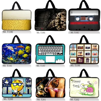 

7 10 11.6 13.3 14.4 15.6 17.3 inch Handle Laptop Sleeve Bag Notebook Smart Cover Case protector For Macbook Air/Pro/Retina