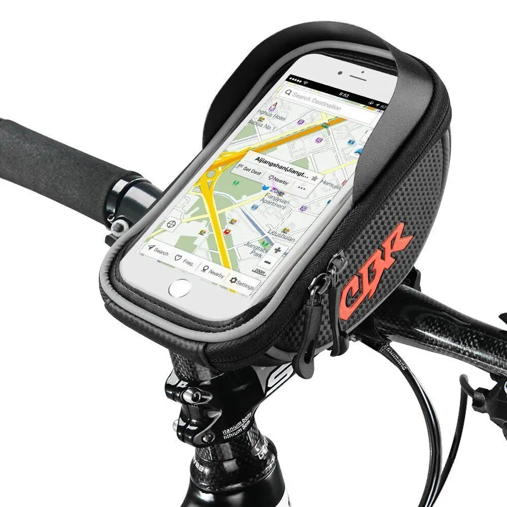 

CBR Bike Bag Waterproof Bag Touch Screen Mobile Phone Bag Mountain Bike Front Beam Bag Riding Car Chartered Bag