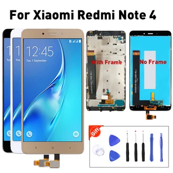 

For Xiaomi Redmi Note 4 LCD Display Touch Screen replacement for Xiaomi redmi Note 4 lcd+touch screen Digitizer Assembly