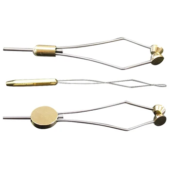

SEWS-3pcs Fly Tying Bobbin Holders Fly Tying Tools Bobbin Threader