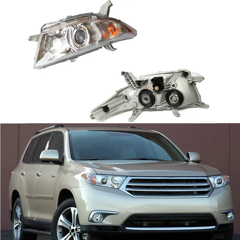 

For Toyota Highlander 2011 2012 2013 Auto Composite Headlight Without Bulb Assembly