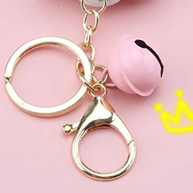Mini Fidget Toy Lovely Portable Funny Cat Paw Push Fidget Game Keychain for Children 4