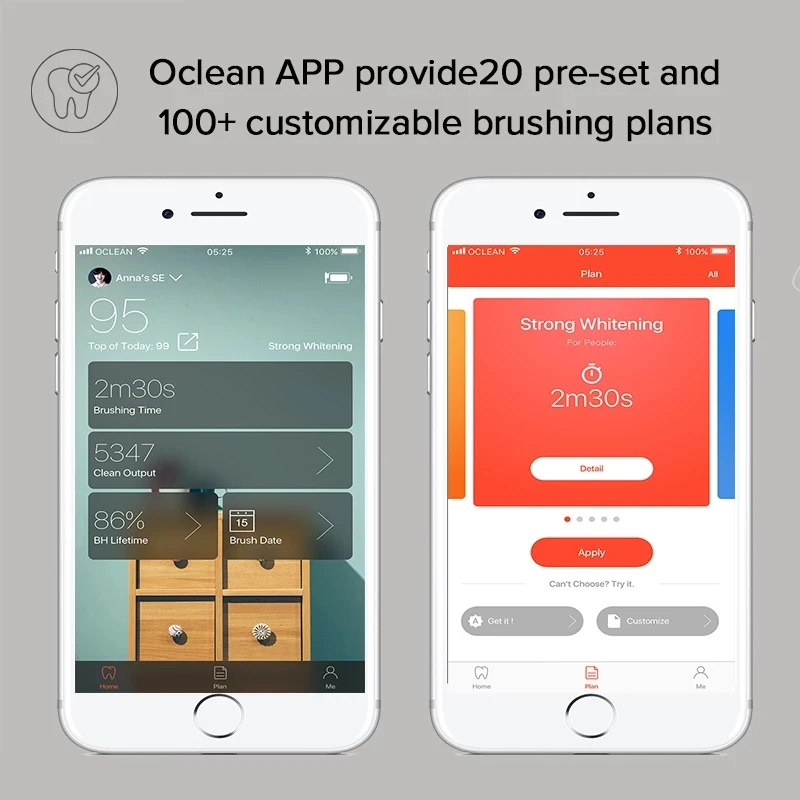 Ультразвуковая электрическая зубная щетка глобальная версия Oclean X Pro для