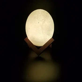 

Remote Control Degradable Pla3d Printing Dinosaur Egg Light Moon Light Strange Night Light Table Lamp Led Light Birthday Gift