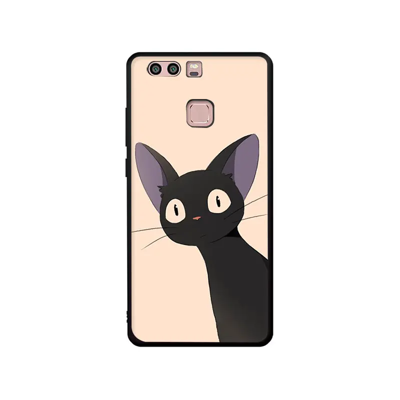 EWAU JIJI CAT мой сосед Мягкий ТПУ Телефон чехол для Huawei P8 P9 P10 P20 P30 Pro Lite Mini P Smart Z - Цвет: B2