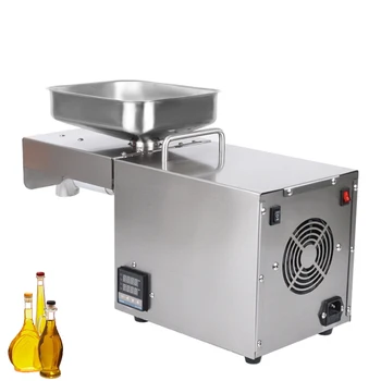 

Jamielin Stainless steel Home Oil Low Temperature Press Machine Peanut Cocoa Soy Bean Oil Press Machine Sunflower Oil Extractor