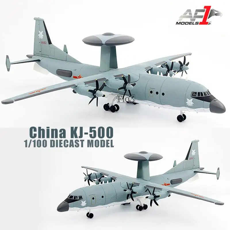 AF1 Китай KJ-500 1/100 литья под давлением модель самолета