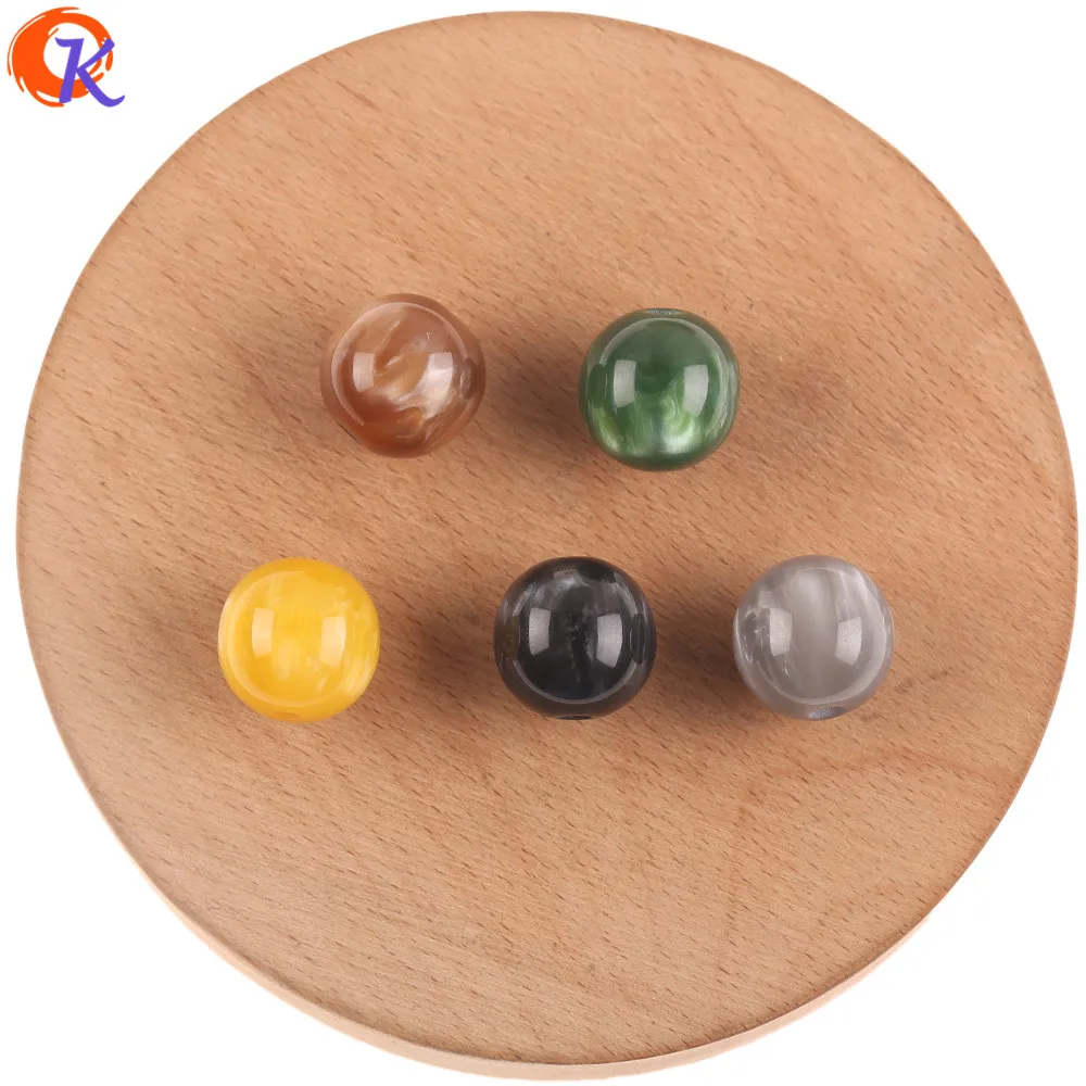 

Cordial Design 12MM 15MM 20MM Jewelry Accessories/Resin Beads/Marble Effect Beads/Round Bead/Hand Made/DIY Beads/Earrings Making